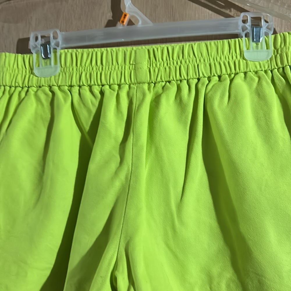 J. Crew High Waist Green Shorts Lightweight Casual - Picture 5 of 5